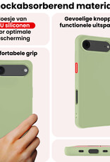 NoXx NoXx iPhone Air Hoesje Siliconen - Groen - 2 PACK