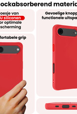 NoXx NoXx iPhone Air Hoesje Siliconen - Rood - 2 PACK