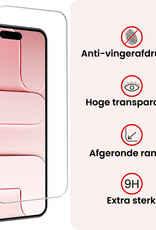 NoXx NoXx iPhone Air Hoesje Siliconen Met Screenprotector Met Dichte Notch - Geel