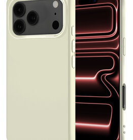 NoXx NoXx iPhone 17 Pro Hoesje Siliconen - Wit