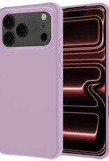 NoXx NoXx iPhone 17 Pro Max Hoesje Siliconen - Lila