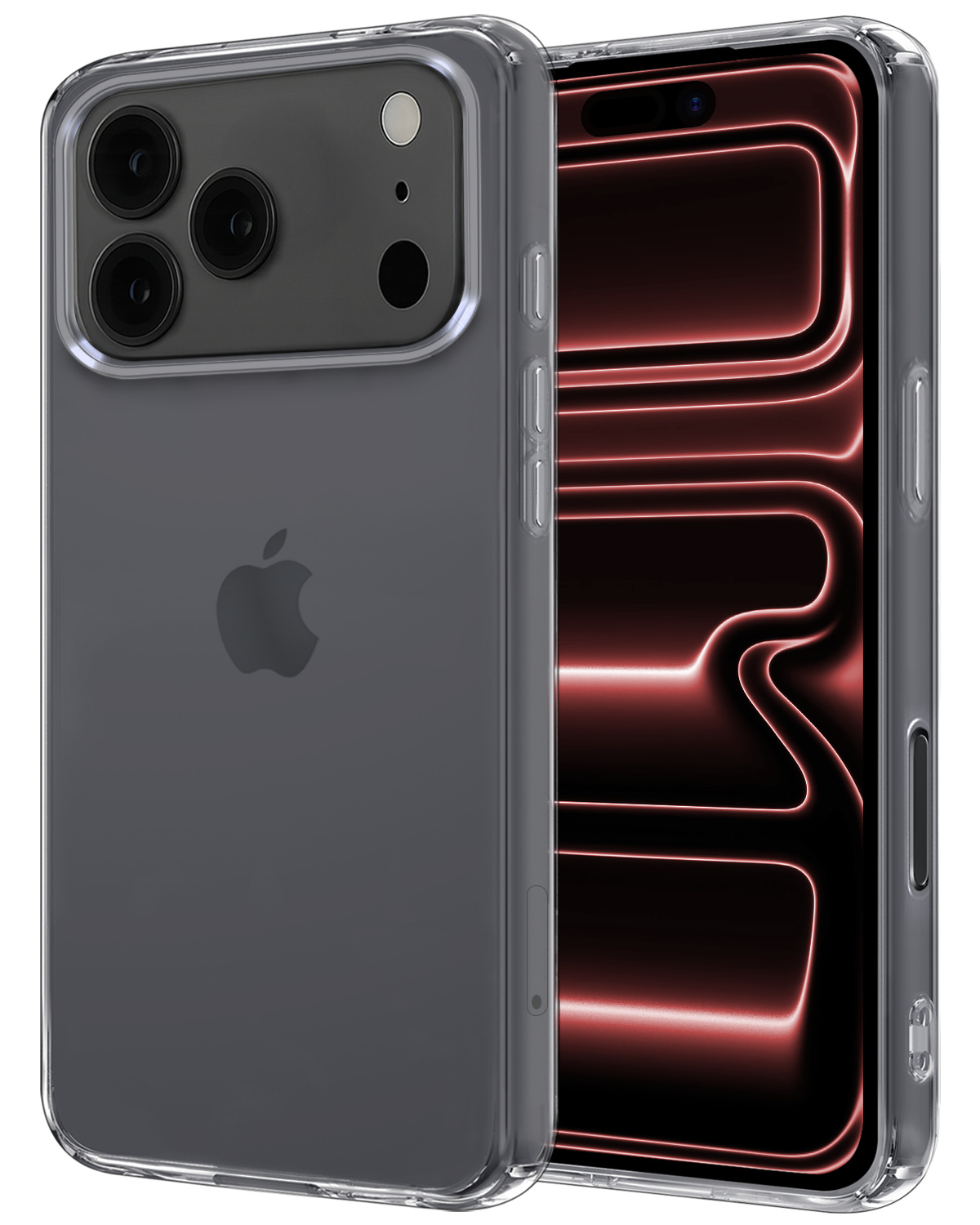 NoXx NoXx iPhone 17 Pro Max Hoesje Siliconen - Transparant