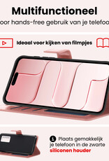 NoXx NoXx iPhone Air Hoesje Bookcase - Rose Goud
