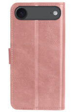 NoXx NoXx iPhone Air Hoesje Bookcase - Rose Goud