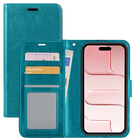 NoXx NoXx iPhone Air Hoesje Bookcase - Turquoise
