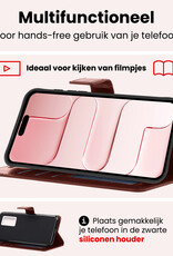 NoXx NoXx iPhone Air Hoesje Bookcase Met Screenprotector - Bruin