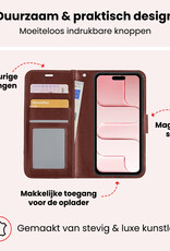 NoXx NoXx iPhone Air Hoesje Bookcase Met 2x Screenprotector - Bruin