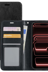 NoXx NoXx iPhone 17 Pro Hoesje Bookcase - Zwart