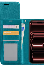 NoXx NoXx iPhone 17 Pro Max Hoesje Bookcase - Turquoise