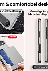 NoXx NoXx iPhone Air Hoesje Pashouder Hard - Grijs