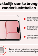 NoXx NoXx iPhone Air Hoesje Pashouder Hard Met Screenprotector - Grijs