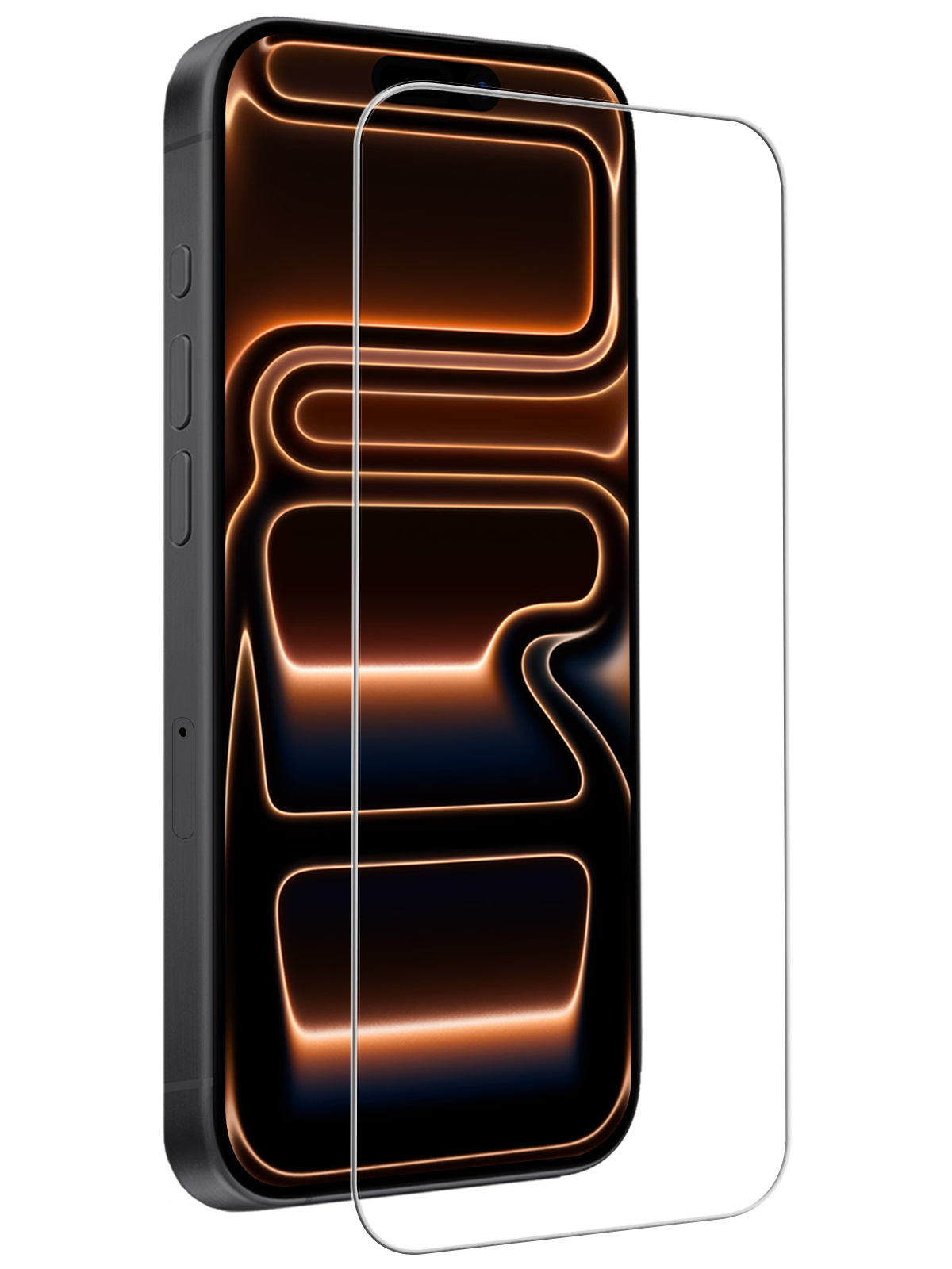 Nomfy Nomfy iPhone 17 Pro Max Screenprotector Glas Met Dichte Notch