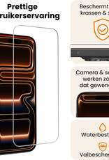 Nomfy Nomfy iPhone 17 Pro Max Screenprotector Glas Met Dichte Notch