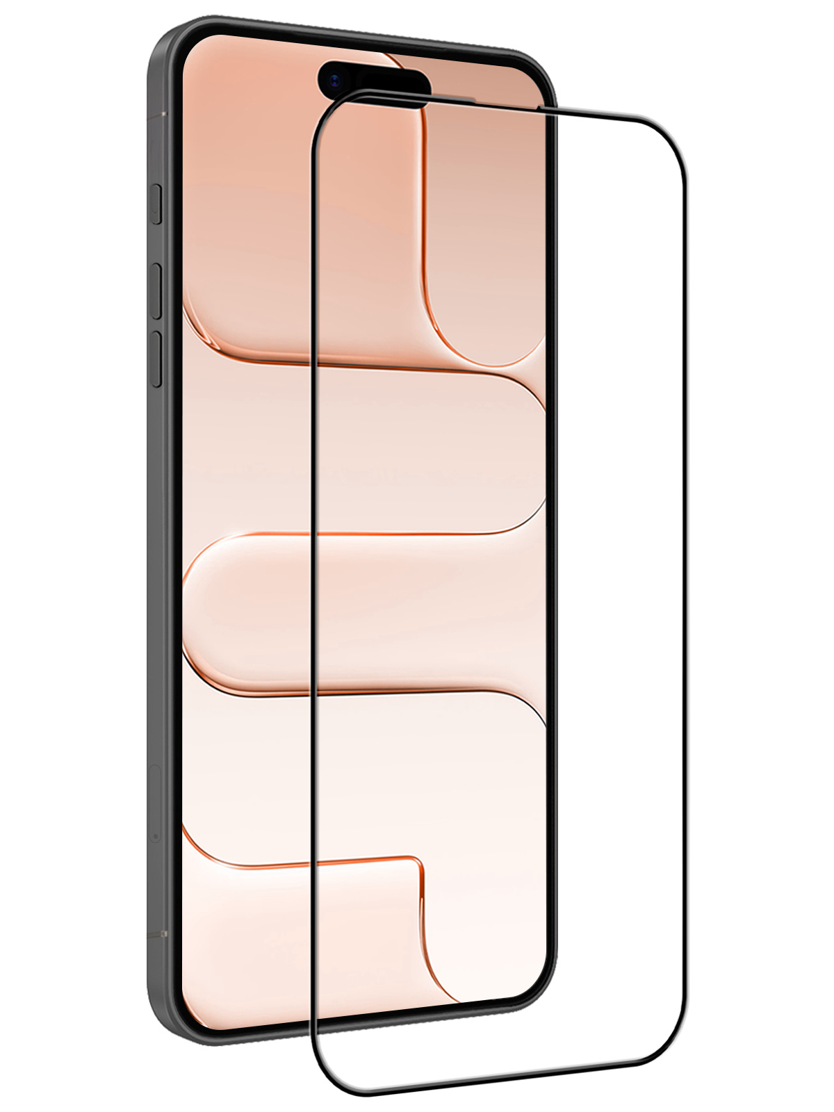 Nomfy Nomfy iPhone Air Screenprotector Glas Full Cover 2D