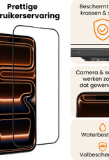 Nomfy Nomfy iPhone 17 Pro Screenprotector Glas Full Cover 2D - 2 PACK