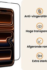 Nomfy Nomfy iPhone 17 Pro Max Screenprotector Glas Full Cover 2D