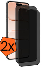 Nomfy Nomfy iPhone Air Screenprotector Glas Privacy - 2 PACK