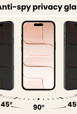 Nomfy Nomfy iPhone Air Screenprotector Glas Privacy - 2 PACK