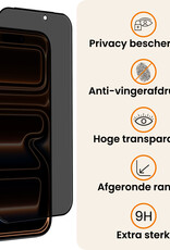 Nomfy Nomfy iPhone 17 Pro Screenprotector Glas Privacy