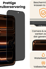 Nomfy Nomfy iPhone 17 Pro Screenprotector Glas Privacy - 3 PACK