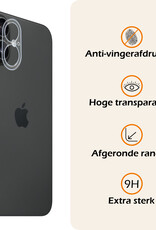 Nomfy Nomfy iPhone 17 Camera Screenprotector - 3 PACK