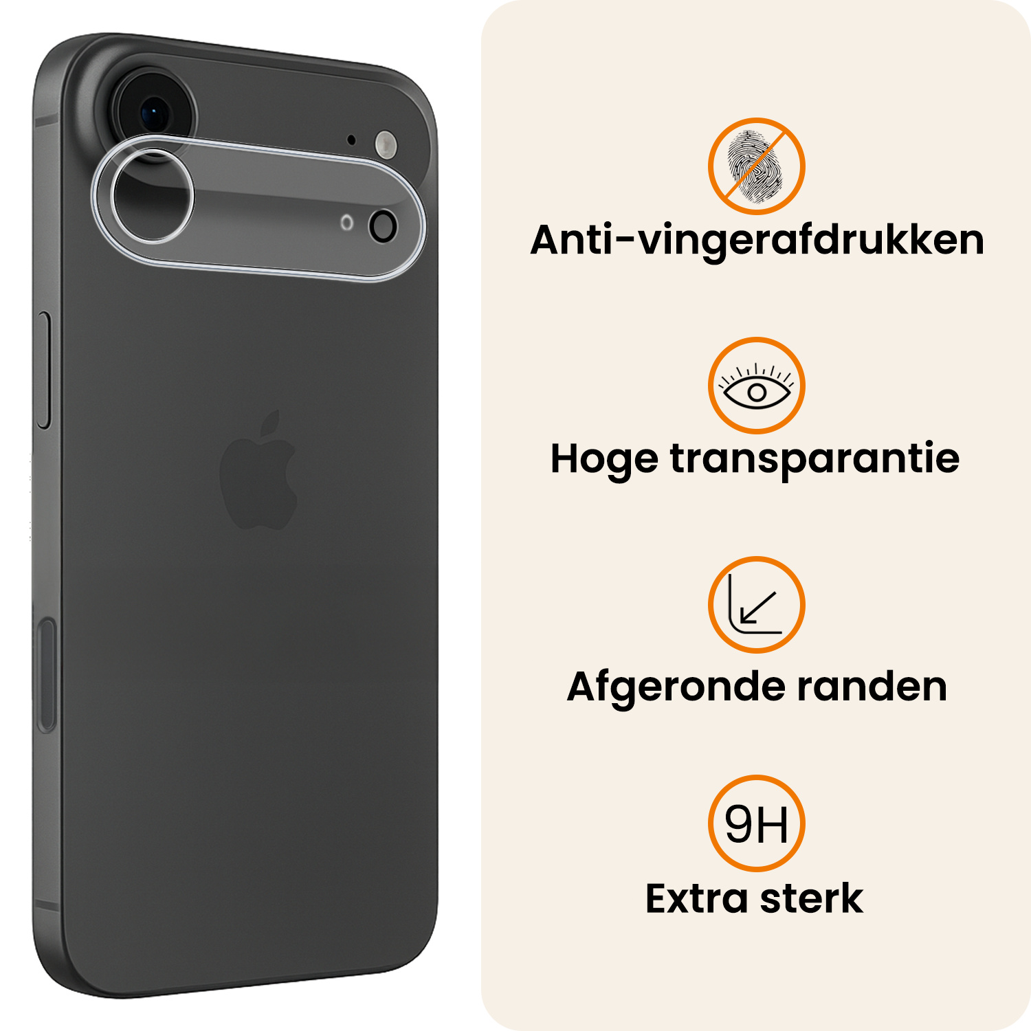 Nomfy Nomfy iPhone Air Camera Screenprotector