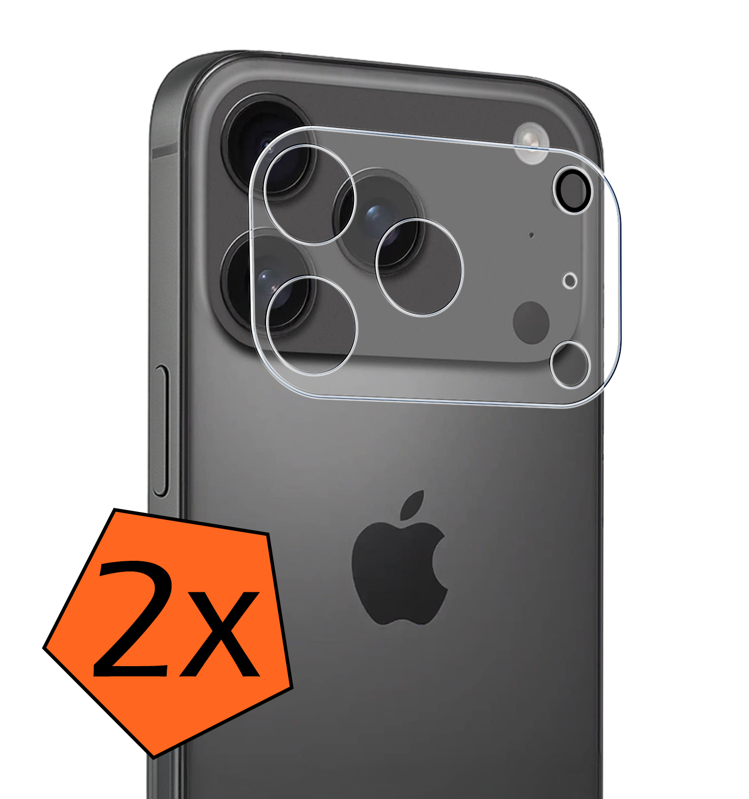 Nomfy Nomfy iPhone 17 Pro Max Camera Screenprotector - 2 PACK