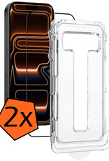 Nomfy Nomfy iPhone 17 Pro Hybrid Screenprotector - 2 PACK