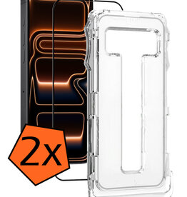 Nomfy Nomfy iPhone 17 Pro Hybrid Screenprotector - 2 PACK