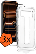 Nomfy Nomfy iPhone 17 Pro Hybrid Screenprotector - 3 PACK