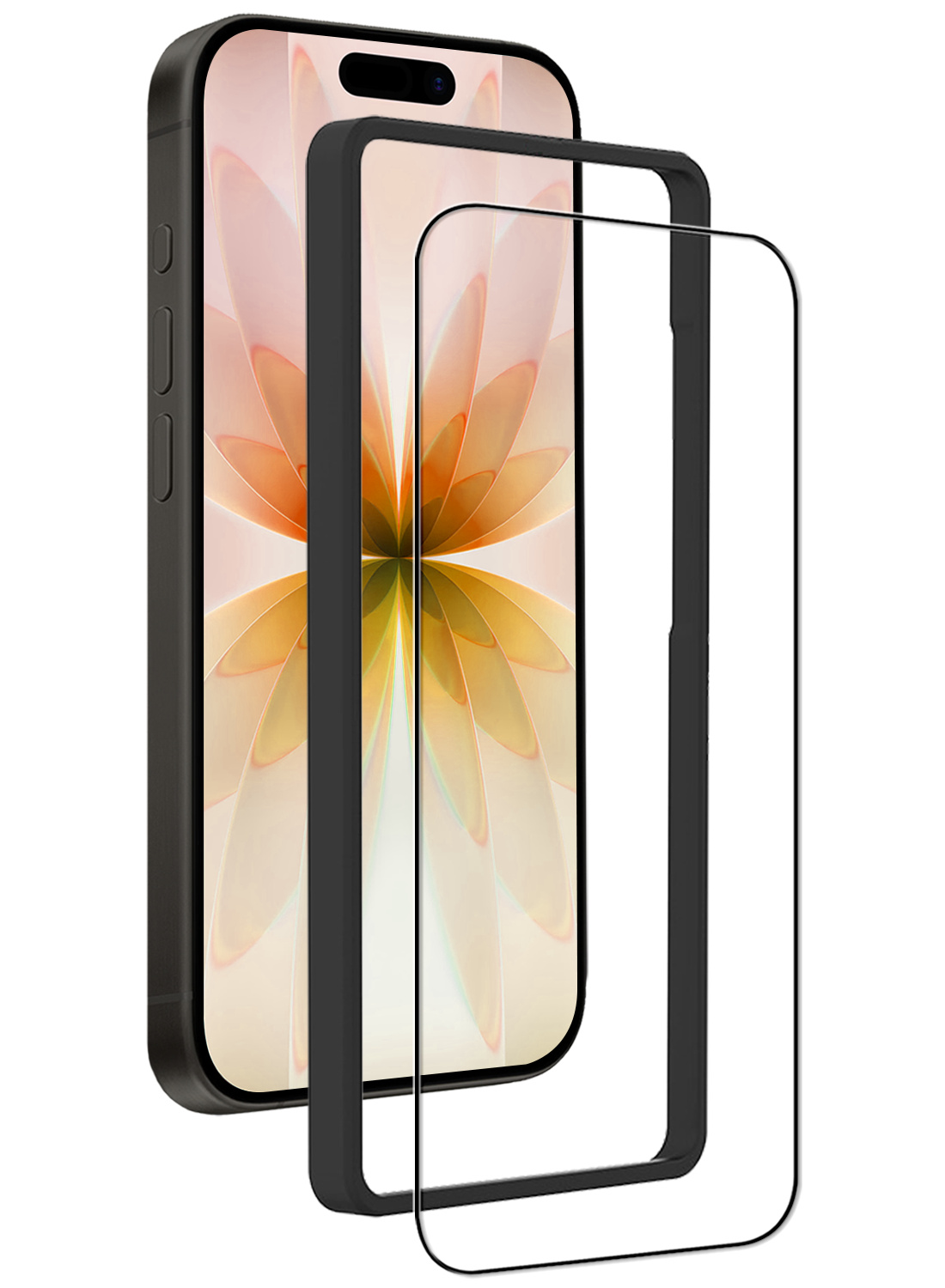 Nomfy Nomfy iPhone 17 Screenprotector Met Installieframe