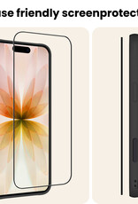 Nomfy Nomfy iPhone 17 Screenprotector Met Installieframe - 3 PACK