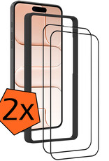 Nomfy Nomfy iPhone Air Screenprotector Met Installieframe - 2 PACK