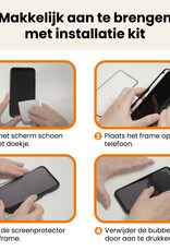 Nomfy Nomfy iPhone Air Screenprotector Met Installieframe - 2 PACK