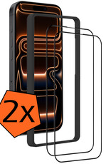 Nomfy Nomfy iPhone 17 Pro Screenprotector Met Installieframe - 2 PACK
