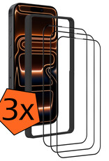 Nomfy Nomfy iPhone 17 Pro Screenprotector Met Installieframe - 3 PACK
