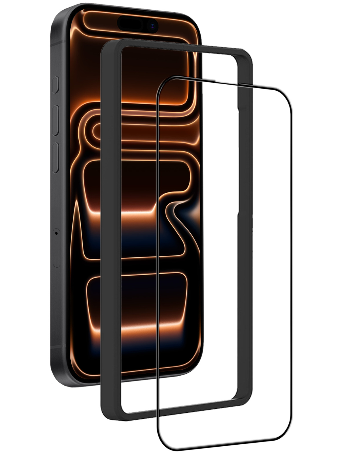 Nomfy Nomfy iPhone 17 Pro Max Screenprotector Met Installieframe