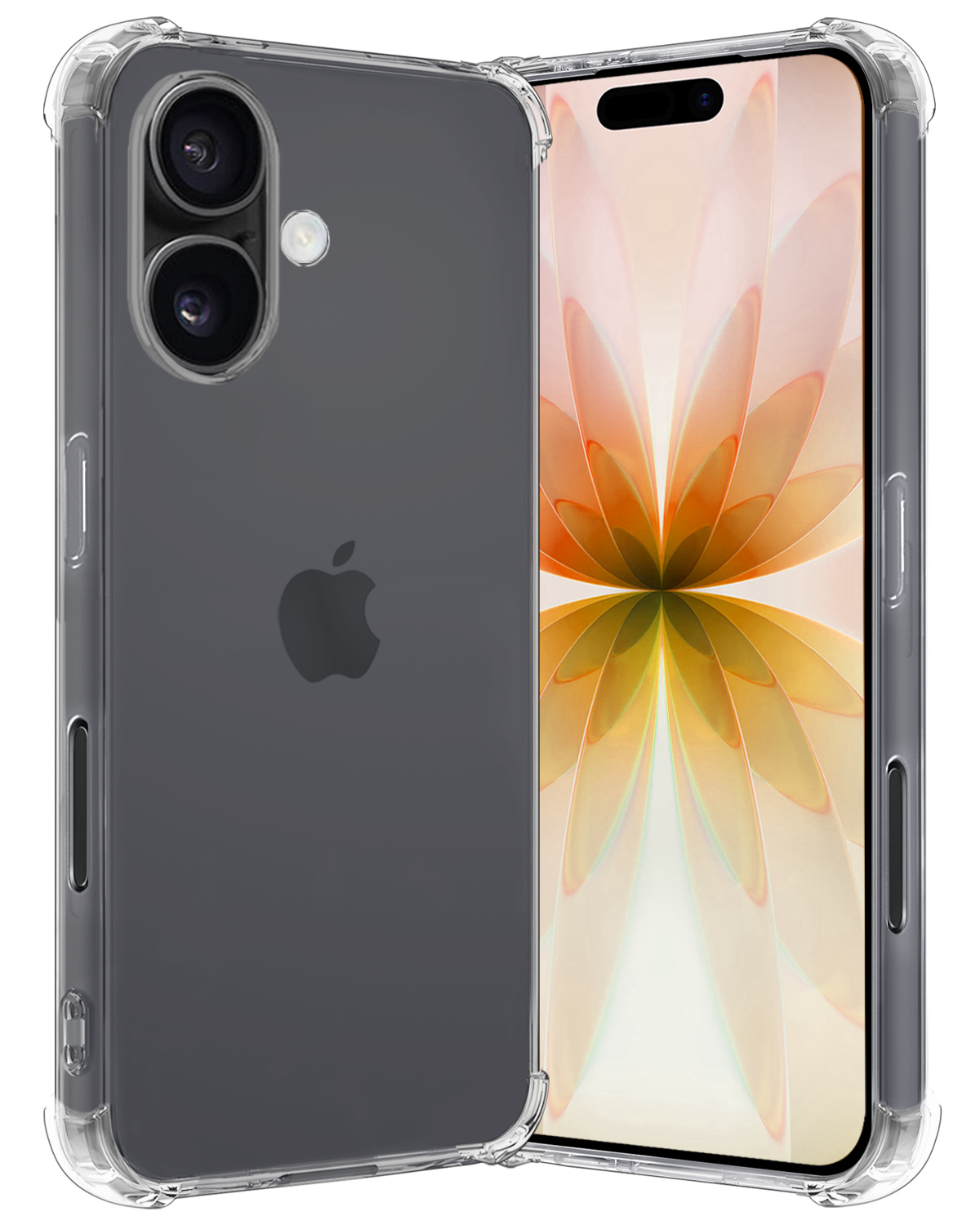 Nomfy Nomfy iPhone 17 Hoesje Shockproof - Transparant