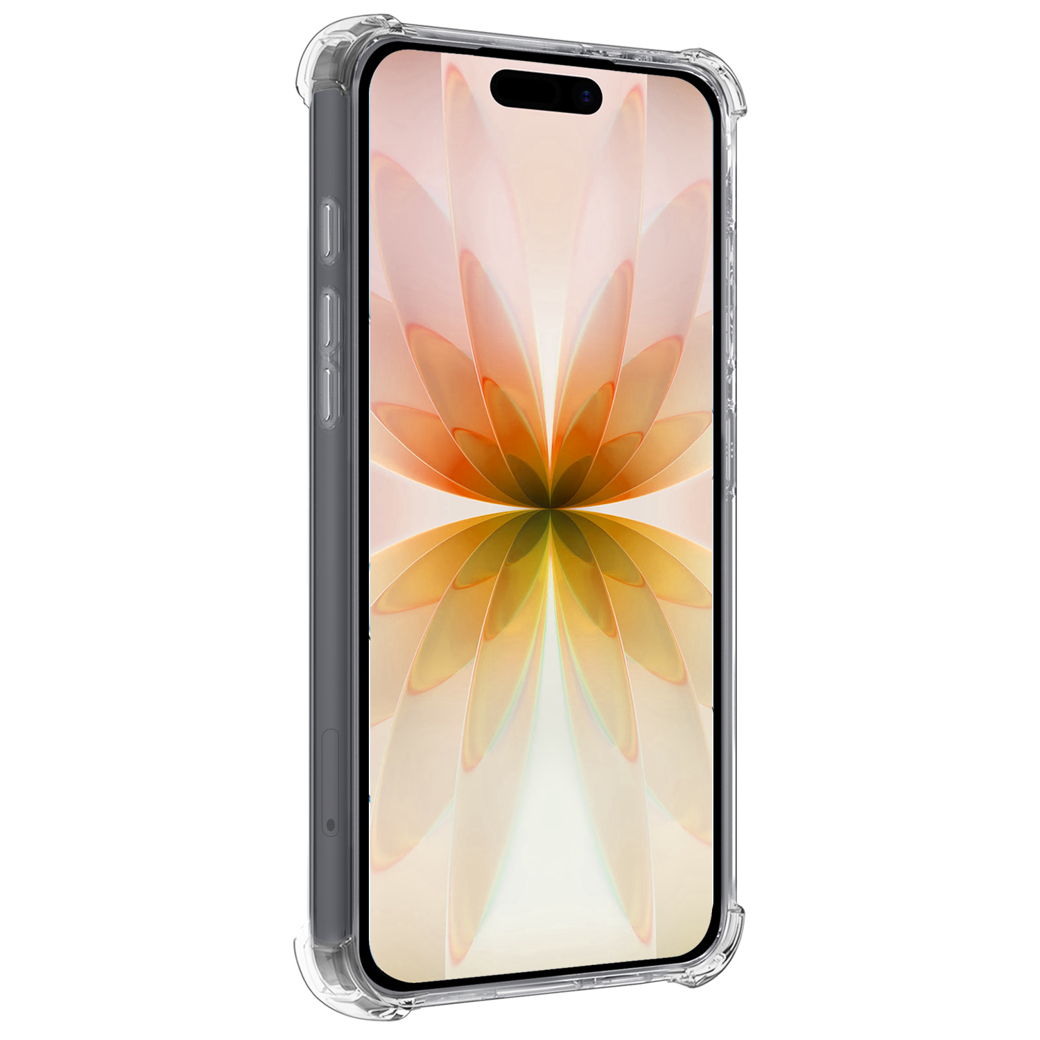 Nomfy Nomfy iPhone 17 Hoesje Shockproof Met Screenprotector Met Dichte Notch