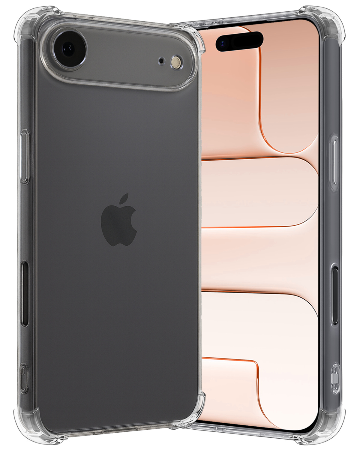 Nomfy Nomfy iPhone Air Hoesje Shockproof - Transparant