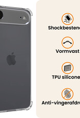 Nomfy Nomfy iPhone Air Hoesje Shockproof - Transparant - 2 PACK