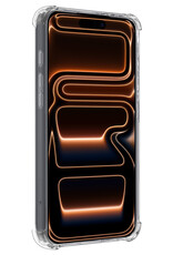 Nomfy Nomfy iPhone 17 Pro Hoesje Shockproof - Transparant