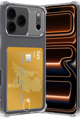 Nomfy Nomfy iPhone 17 Pro Hoesje Pashouder