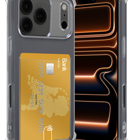 Nomfy Nomfy iPhone 17 Pro Hoesje Pashouder