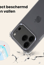 Nomfy Nomfy iPhone 17 Pro Magsafe Hoesje Transparant Met Screenprotector