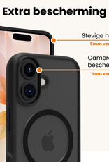 Nomfy Nomfy iPhone 17 Magsafe Hoesje - Zwart