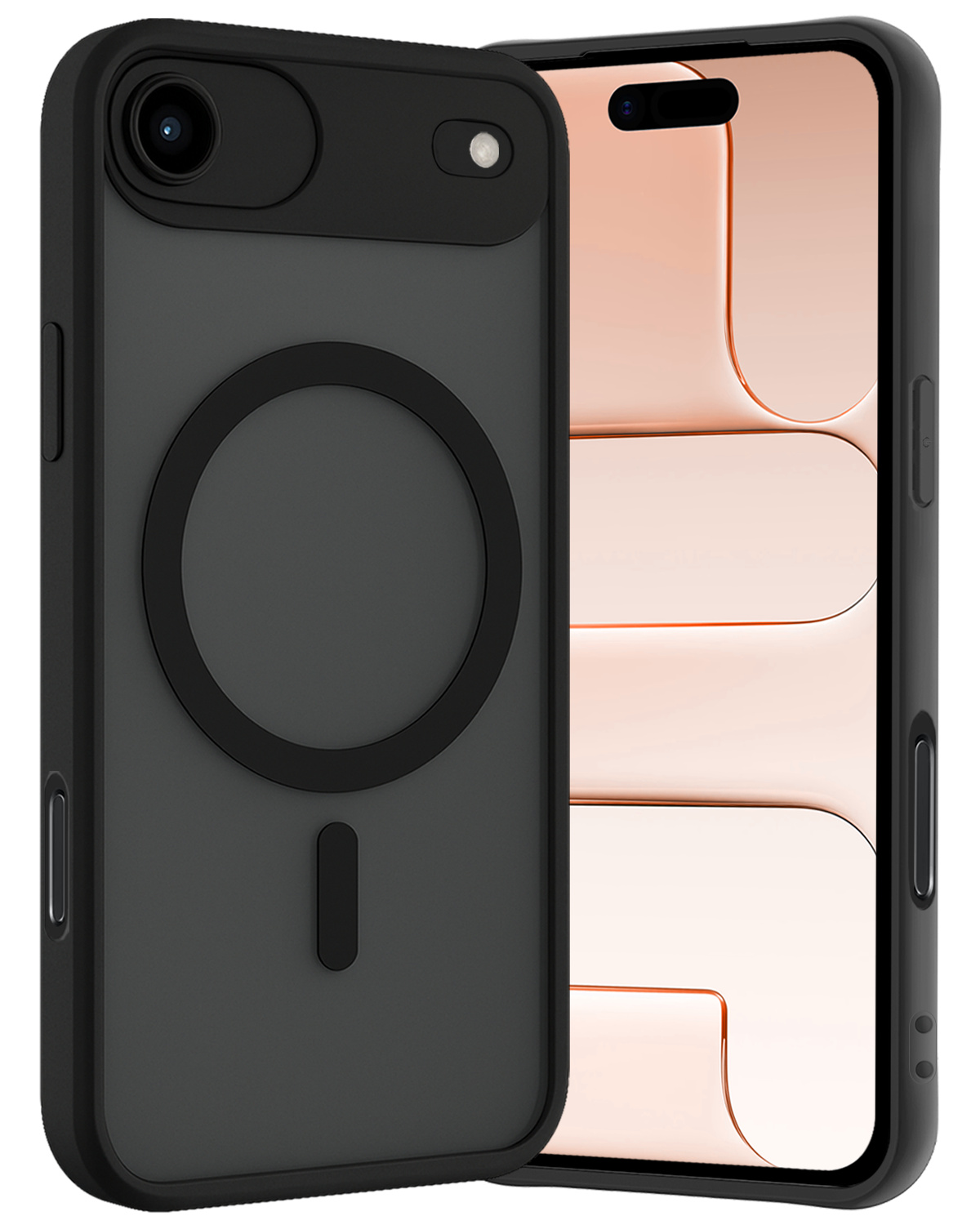 Nomfy Nomfy iPhone Air Magsafe Hoesje - Zwart