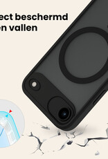 Nomfy Nomfy iPhone Air Magsafe Hoesje Zwart Met Screenprotector