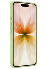 Nomfy Nomfy iPhone 17 Hoesje Siliconen - Groen