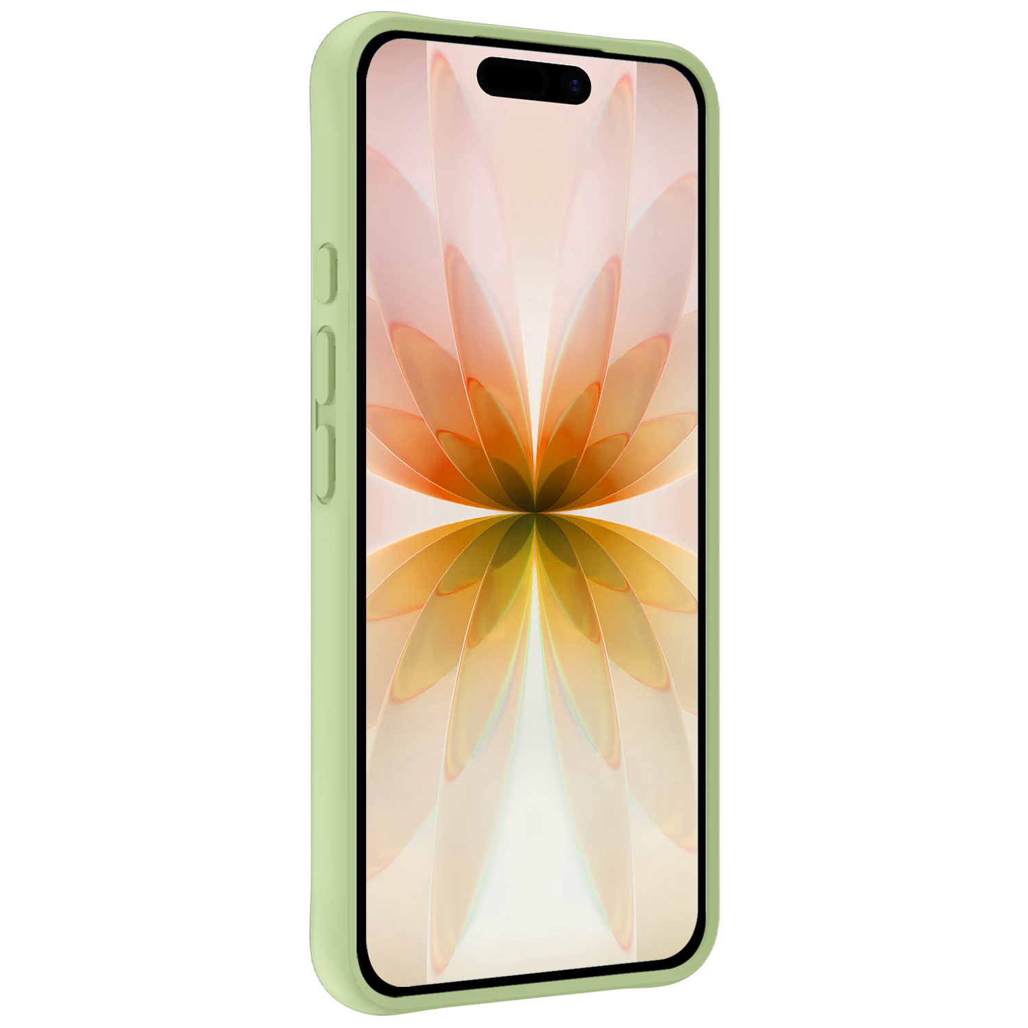 Nomfy Nomfy iPhone 17 Hoesje Siliconen - Groen